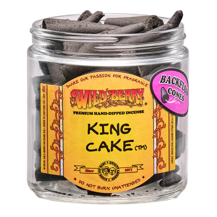 Backflow Incense Cones – 5 Pack (King Cake)
