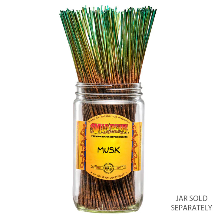 Musk Incense 10 Sticks - Classic Warm Scent | Friendly Finds