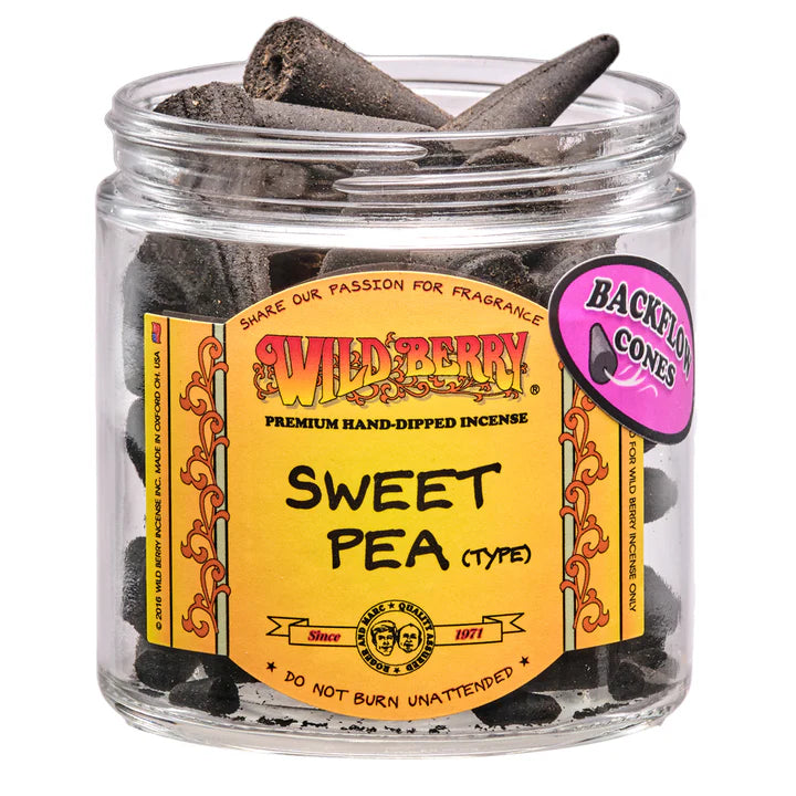 Backflow Incense Cones – 5 Pack (Sweet Pea)
