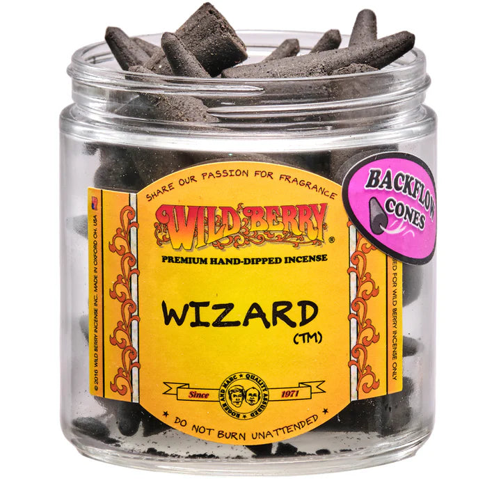 Backflow Incense Cones – 5 Pack (Wizard)