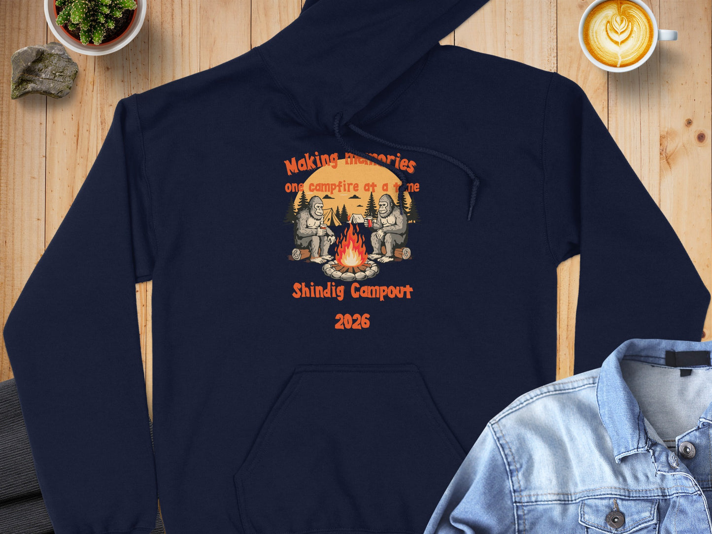 Making Memories One Campfire Shindig Campout 2026 Hoodie