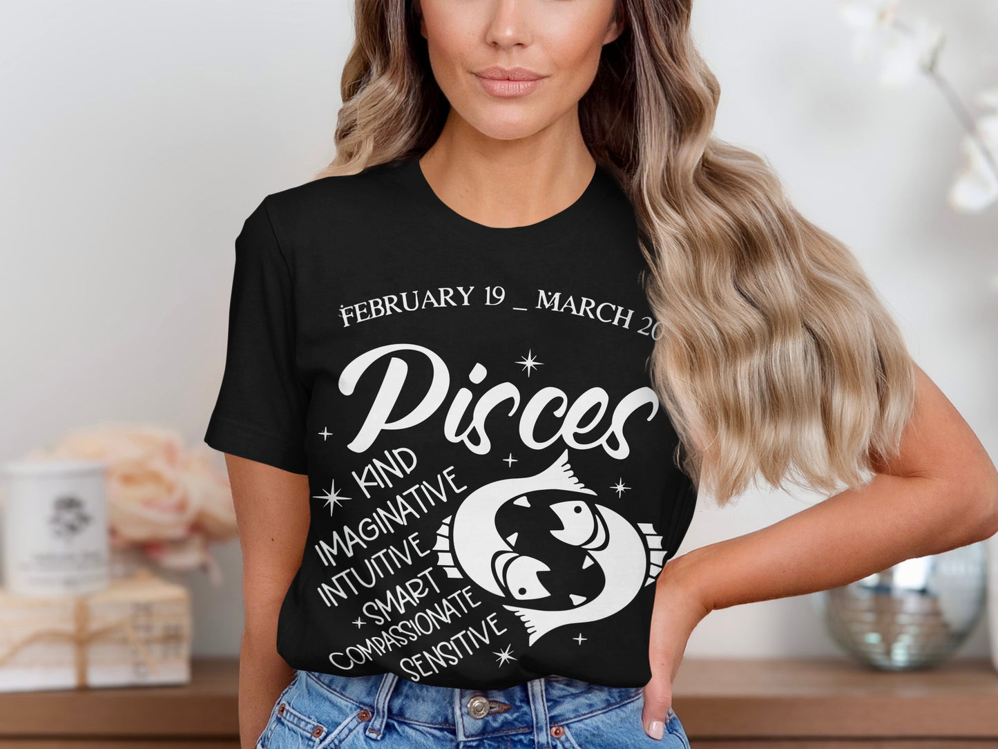 Pisces Zodiac Sign Horoscope Astrology T-Shirt