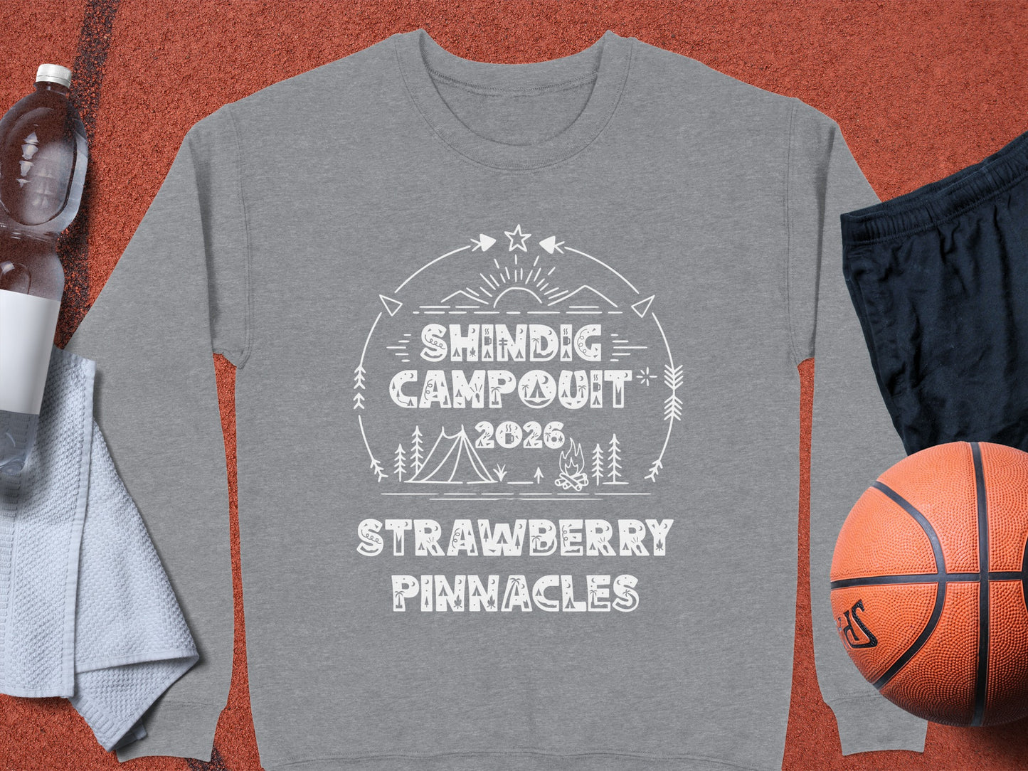 Shindig Campout 2026 Strawberry Pinnacles Sweatshirt
