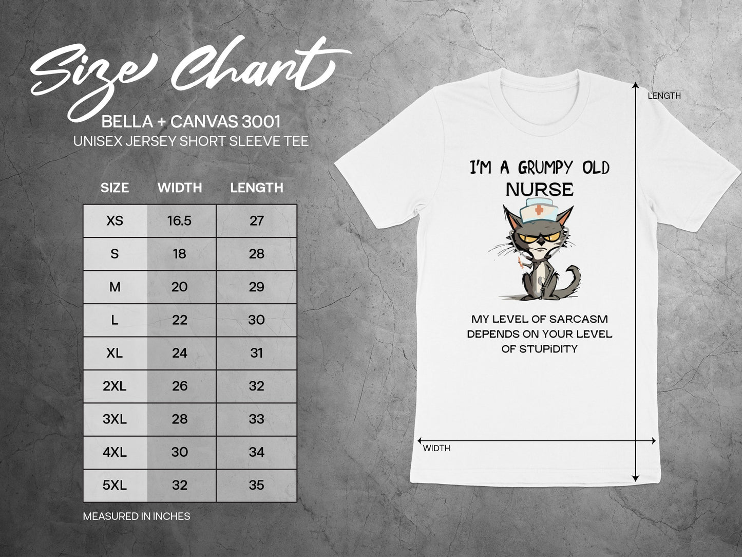 I'm A Grumpy Old Nurse Funny Sarcasm T-Shirt