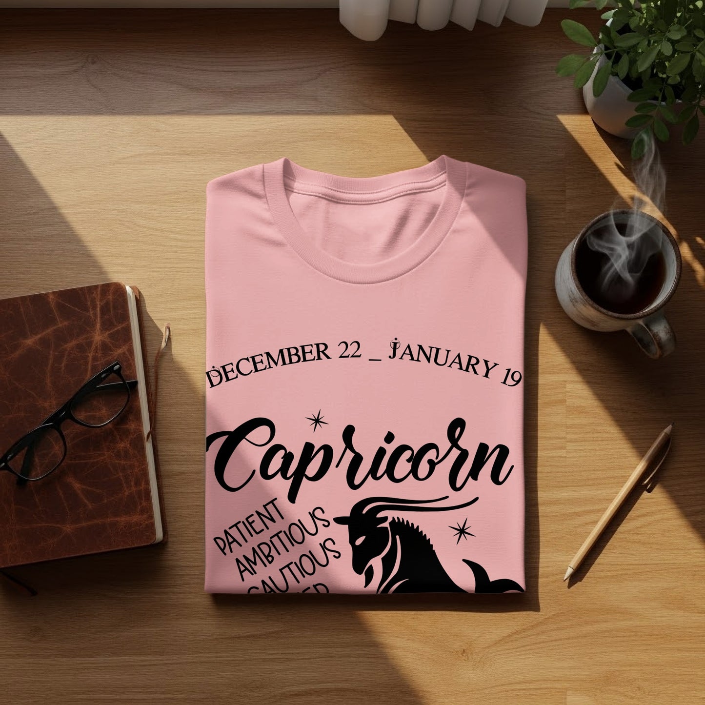 Capricorn Horoscope Zodiac Sign January Birthday Shirt