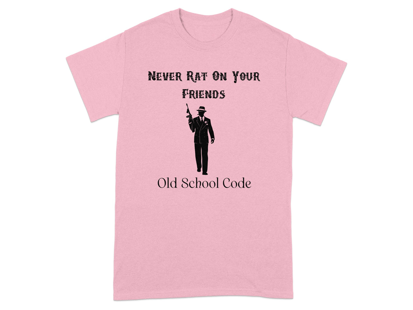 NEVER RAT ON YOUR FRIENDS Old School Code product type