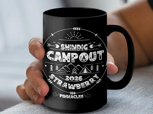 Shindig Campout 2026 Strawberry Pinnacles Mug