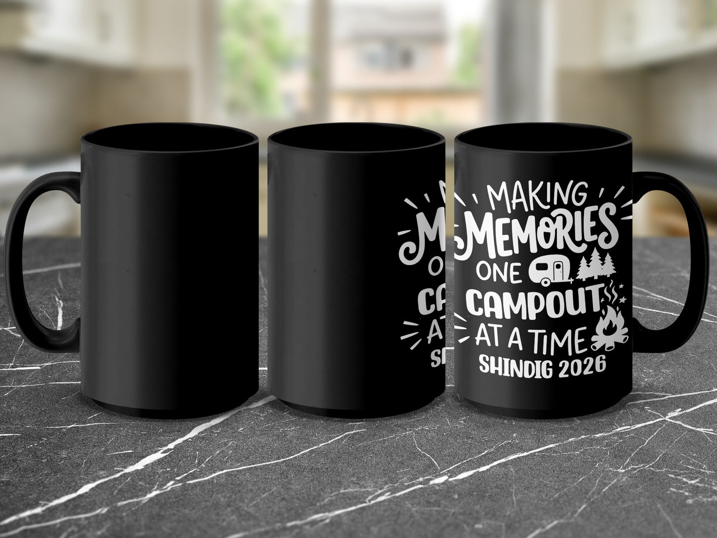 Making Memories One Campout At a Time Shindig 2026 Mug