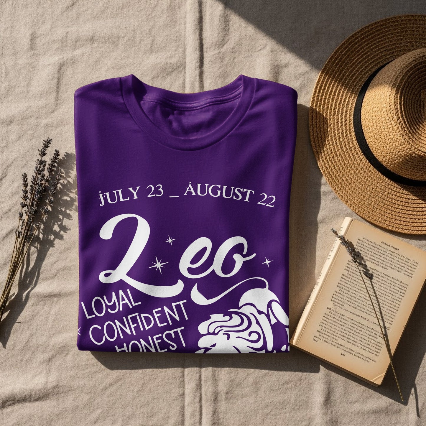 Leo Loyal Confident Honest Zodiac Dates T-shirt