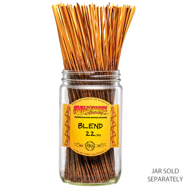 Blend 22 Incense 10 Sticks - Fruity Aromatherapy Blend | Friendly Finds