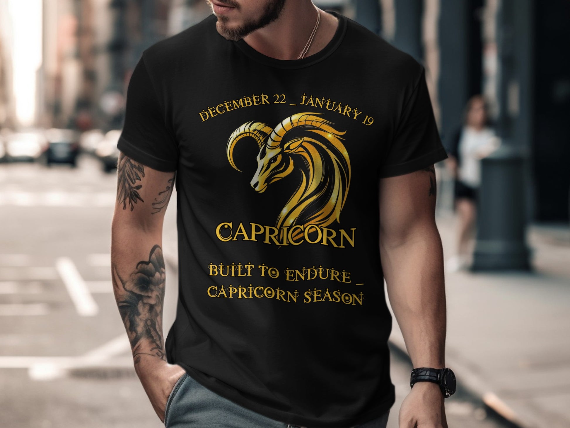 December 22 to January 19 Capricorn Season T-shirt