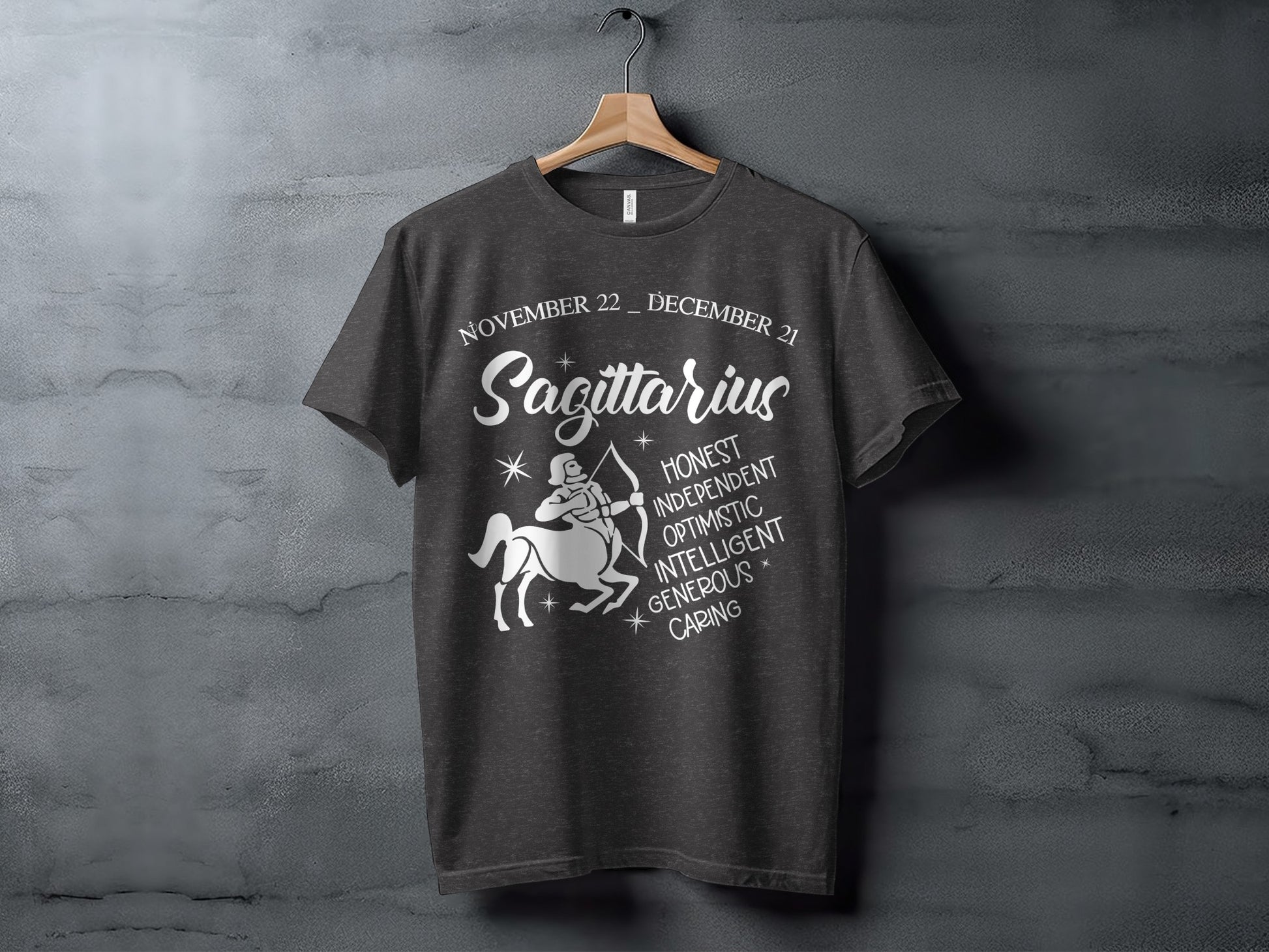 Sagittarius Honest Independent Optimistic Caring Shirt