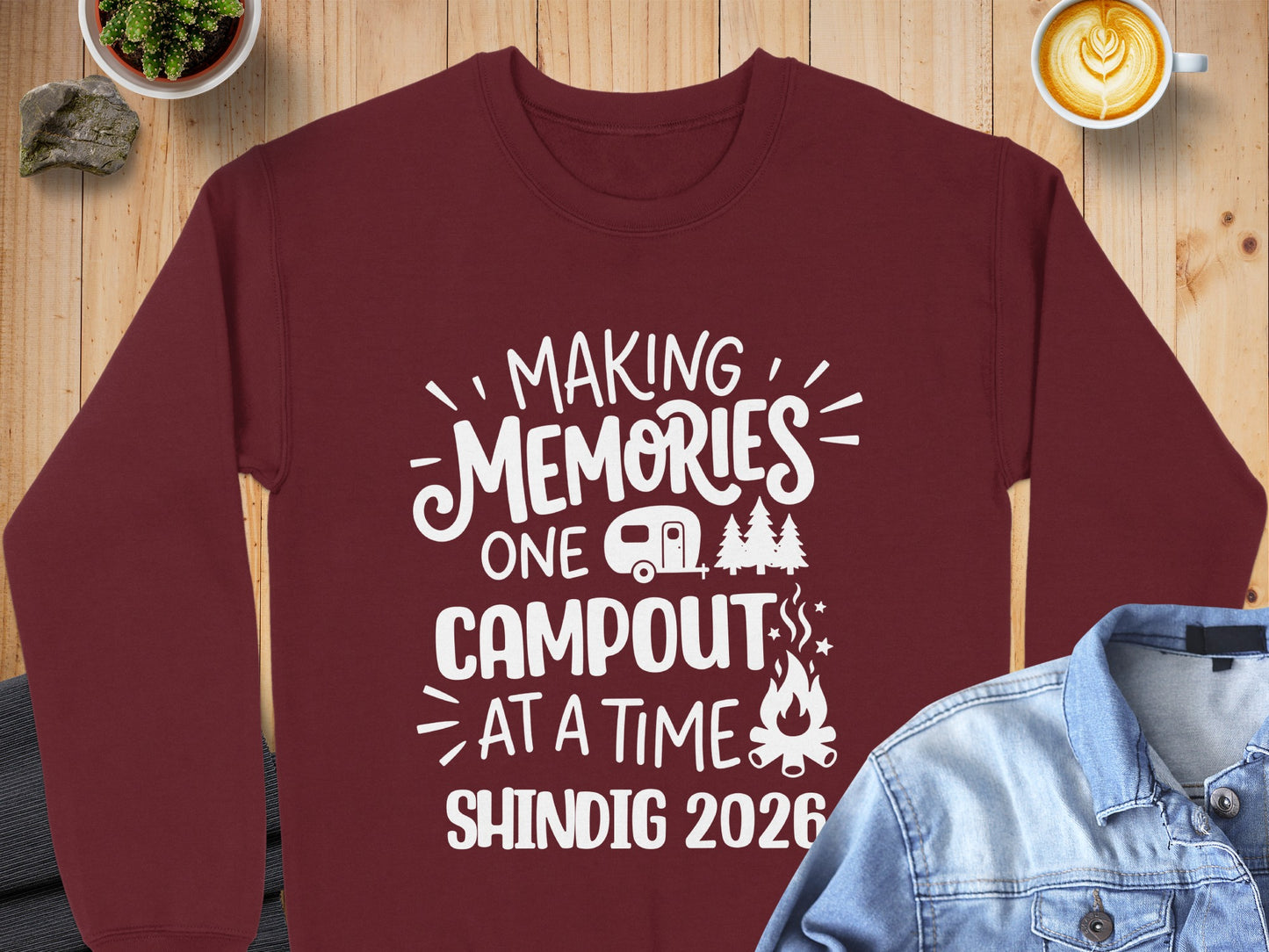 Making Memories One Campout at a Time Shindig 2026 Shirt