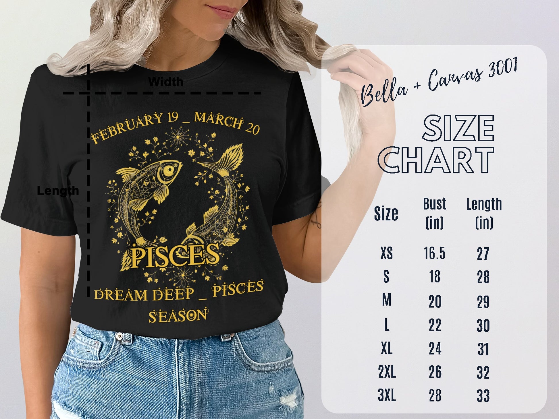 Dream Deep Pisces Season Graphic Tee Perfect For Zodiac Enthusiasts