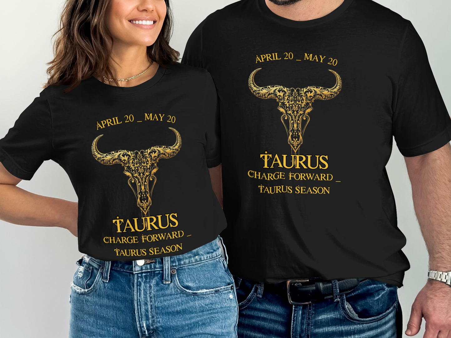 Taurus Charge Forward Taurus Season T-shirt