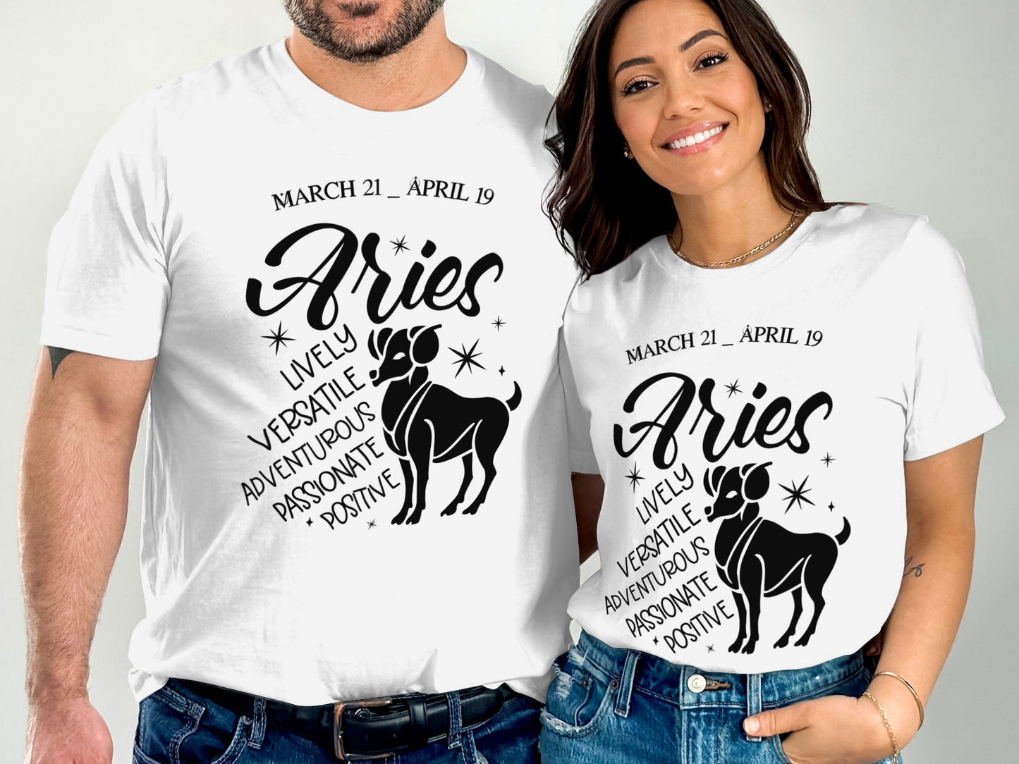 Aries Lively Versatile Adventurous Passionate Positive Shirts