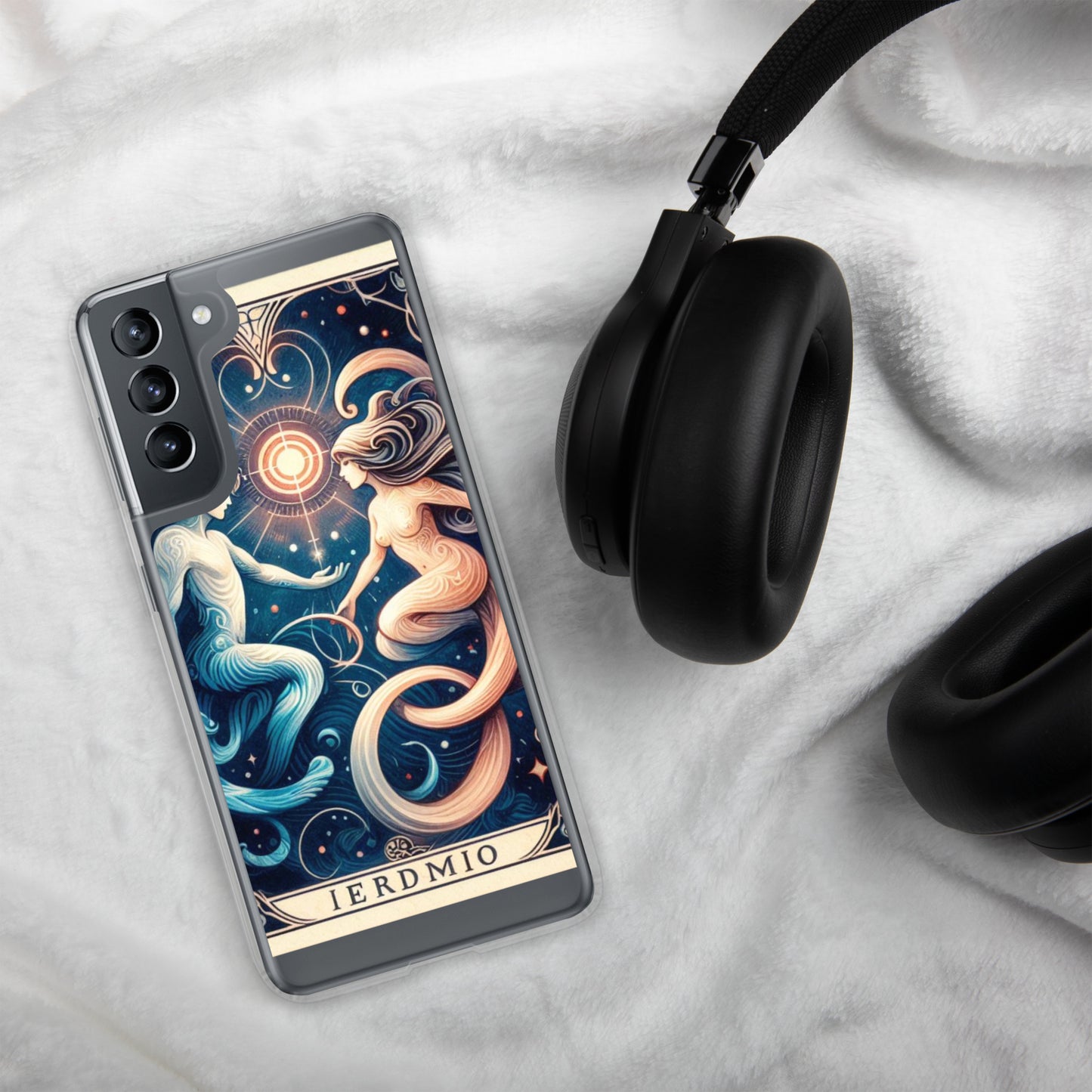 All 12 zodiac signs Samsung clear case with cosmic celestial design featuring Aries Taurus Gemini Cancer Leo Virgo Libra Scorpio Sagittarius Capricorn Aquarius Pisces astrology symbols
