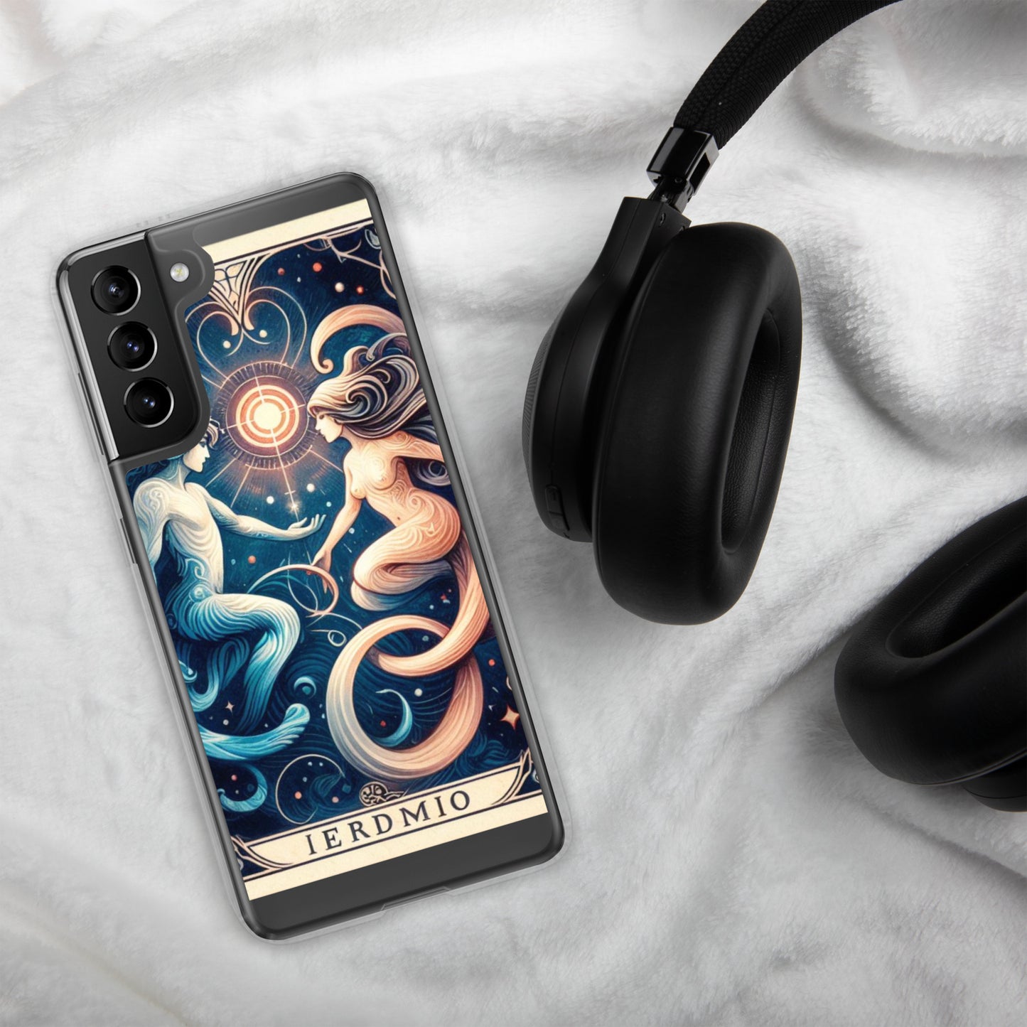 All 12 zodiac signs Samsung clear case with cosmic celestial design featuring Aries Taurus Gemini Cancer Leo Virgo Libra Scorpio Sagittarius Capricorn Aquarius Pisces astrology symbols
