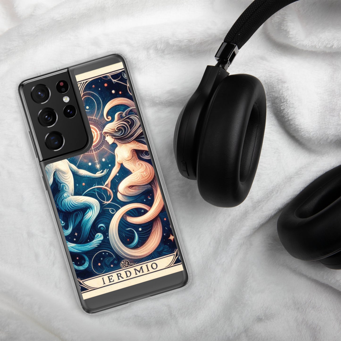 All 12 zodiac signs Samsung clear case with cosmic celestial design featuring Aries Taurus Gemini Cancer Leo Virgo Libra Scorpio Sagittarius Capricorn Aquarius Pisces astrology symbols
