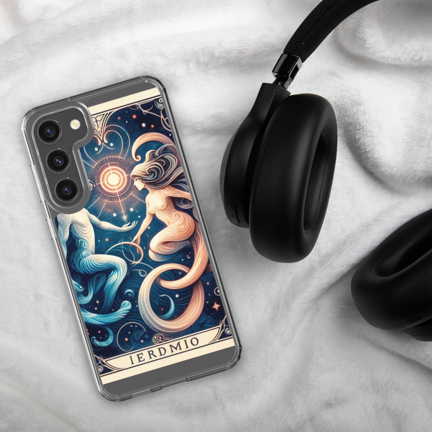 All 12 zodiac signs Samsung clear case with cosmic celestial design featuring Aries Taurus Gemini Cancer Leo Virgo Libra Scorpio Sagittarius Capricorn Aquarius Pisces astrology symbols
