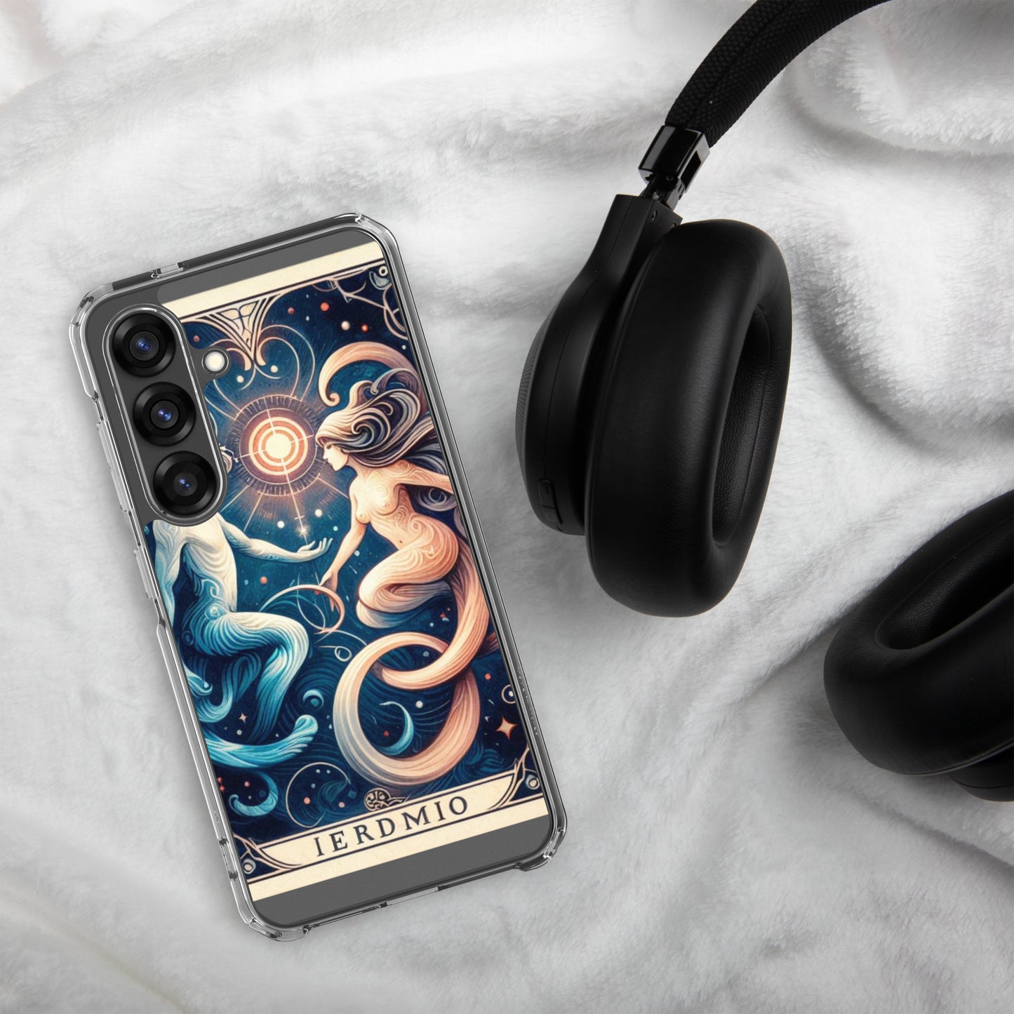 All 12 zodiac signs Samsung clear case with cosmic celestial design featuring Aries Taurus Gemini Cancer Leo Virgo Libra Scorpio Sagittarius Capricorn Aquarius Pisces astrology symbols
