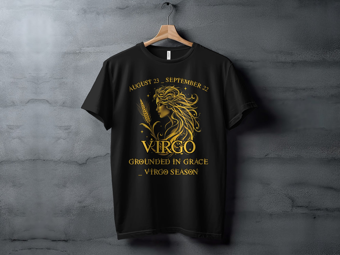 August 23-September 22 Grounded In Grace Virgo Season Shirt