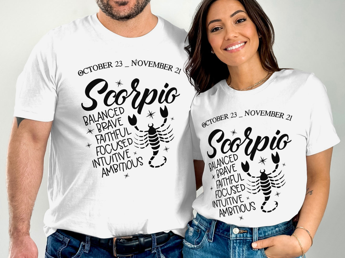 Scorpio Zodiac Sign October 23 November 21 T-Shirt