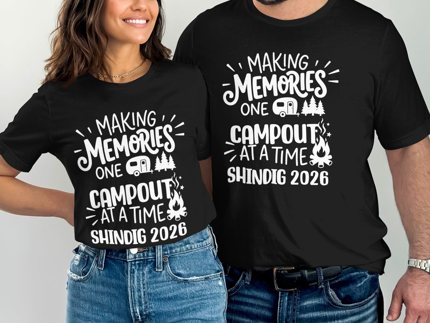 Making Memories One Campout at a Time Shindig 2026 Shirt