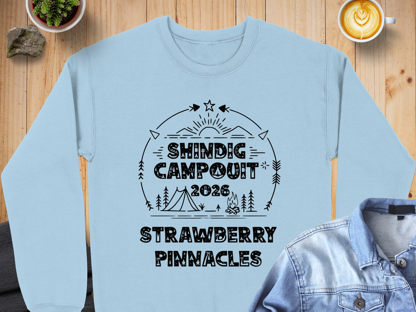 Shindig Campout 2026 Strawberry Pinnacles Shirt