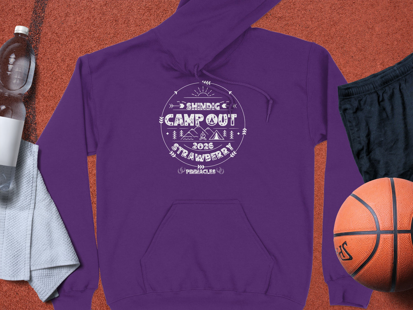 Campout 2022 Strawberry Pinnacle Hooded Sweatshirt Product