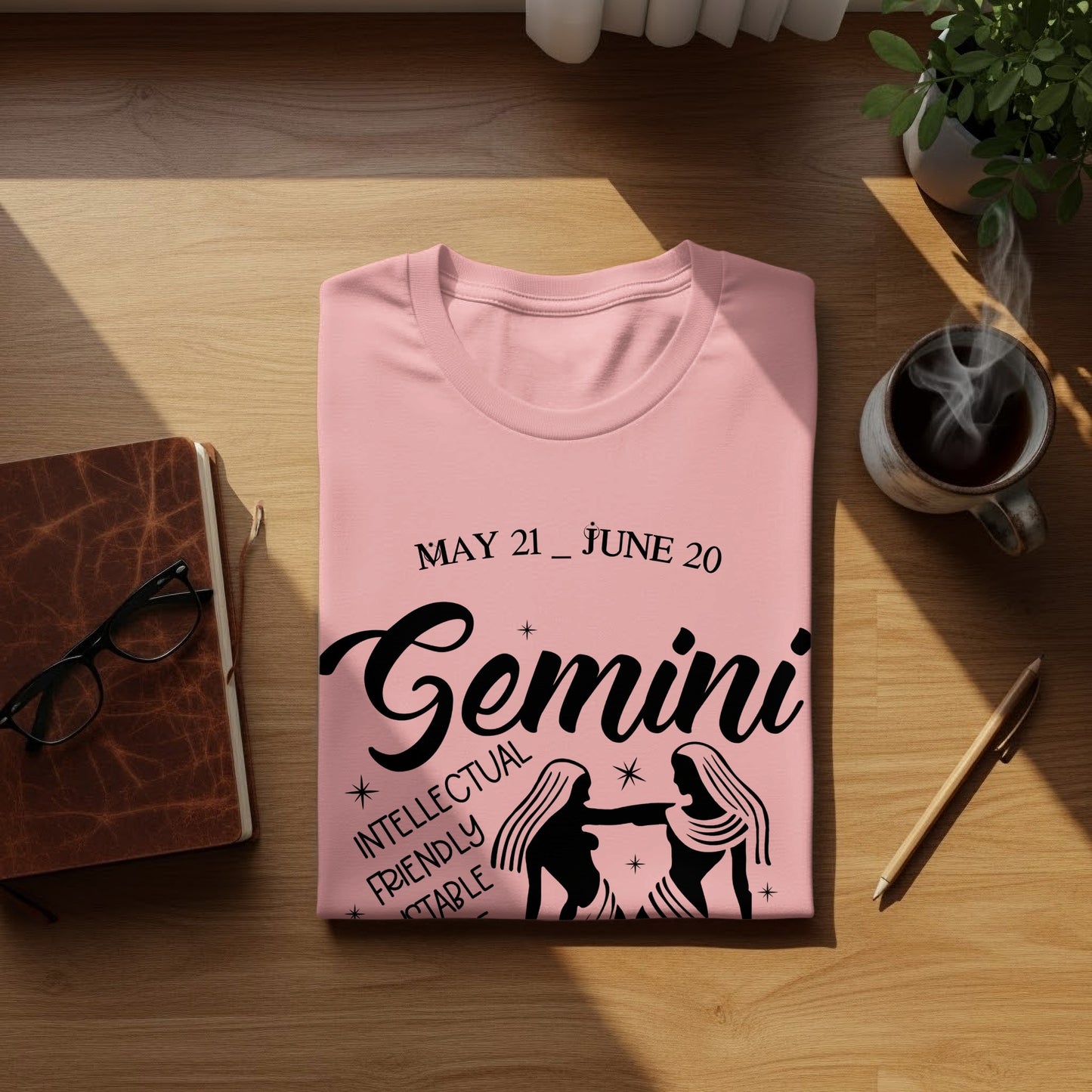 Gemini Zodiac Sign Tee Perfect Gift for Astrology Lovers