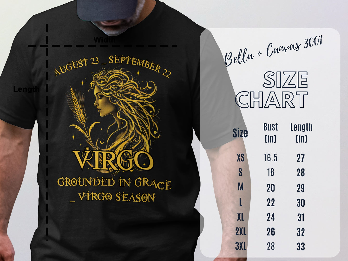 Virgo Season August 23 to September 22 T-shirt