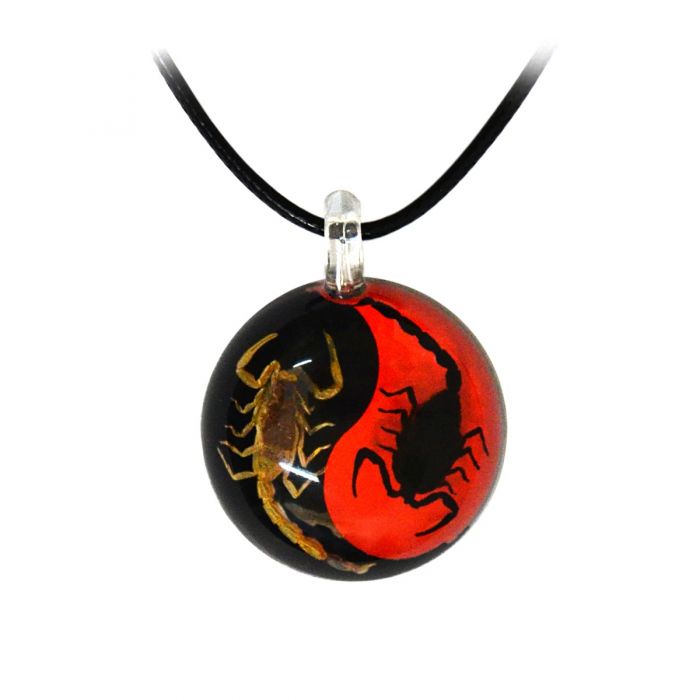 Scorpion Yin-Yang Necklace