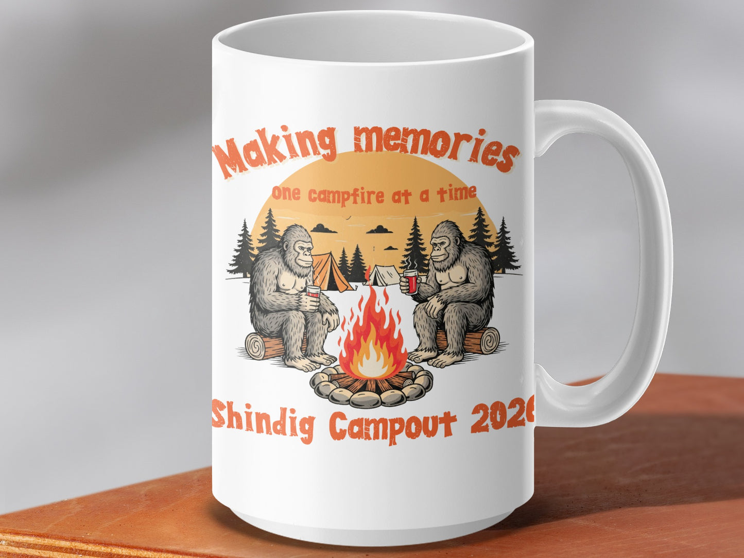 Making Memories One Campfire at a Time Shindig Campout 2020 Mug