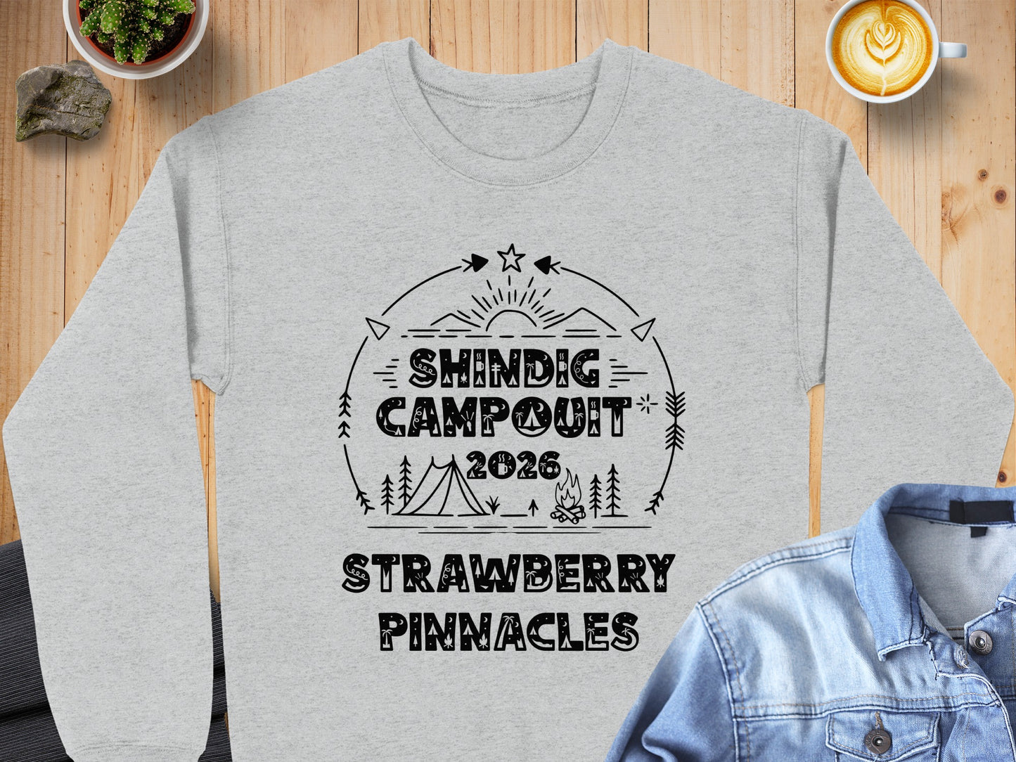 Shindig Campout 2026 Strawberry Pinnacles Shirt