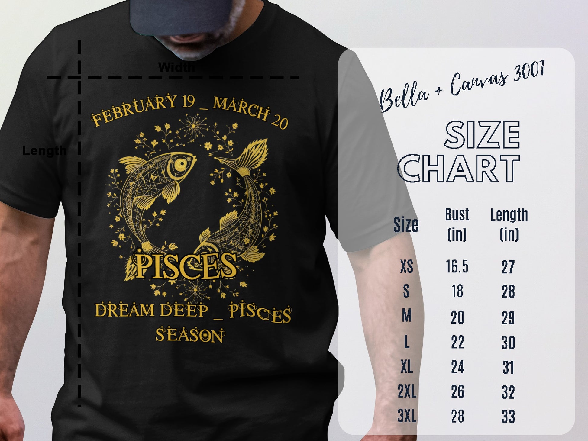 Dream Deep Pisces Season Zodiac T-Shirt