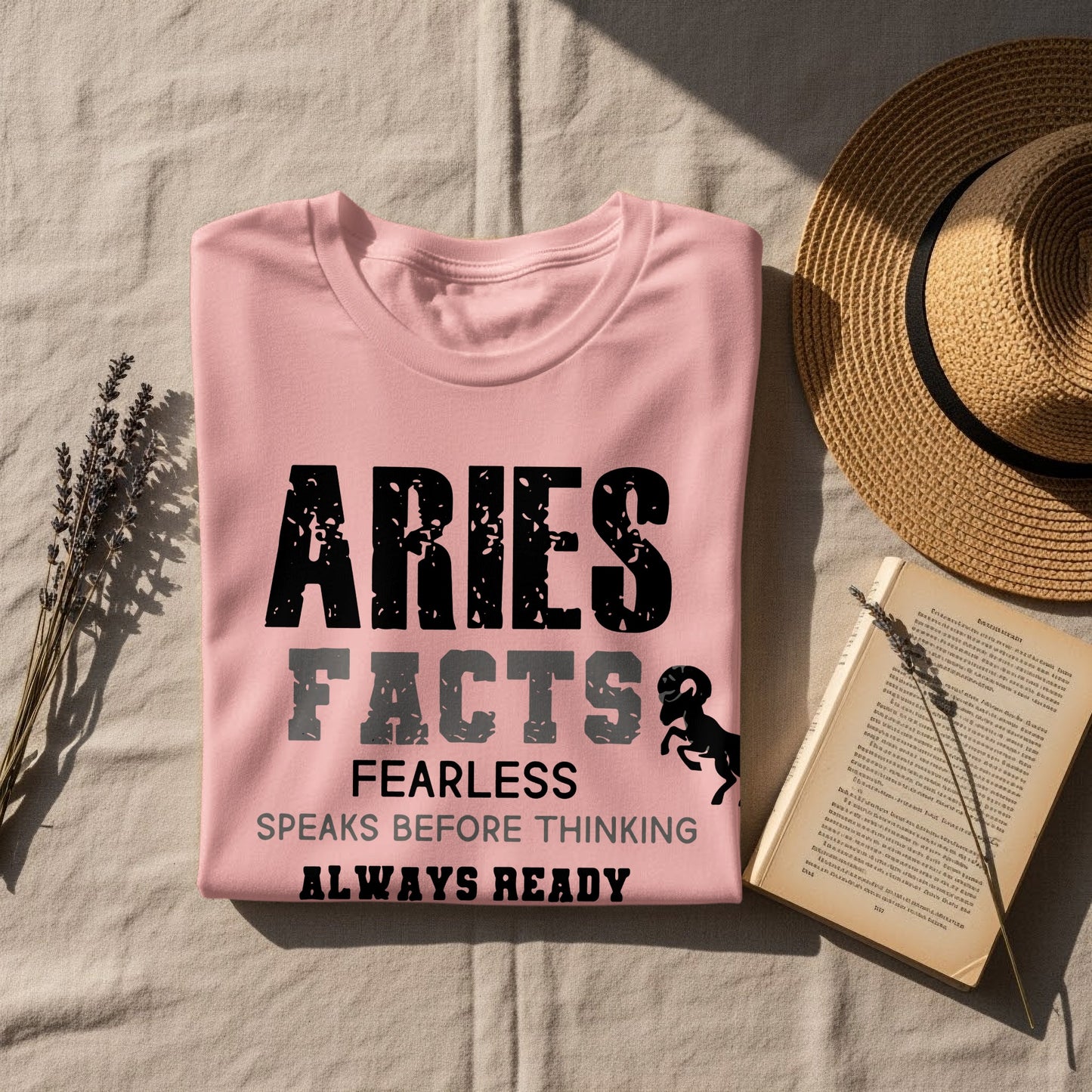Aries Facts Fearless Always Ready Speaks Before Thinking Shirt