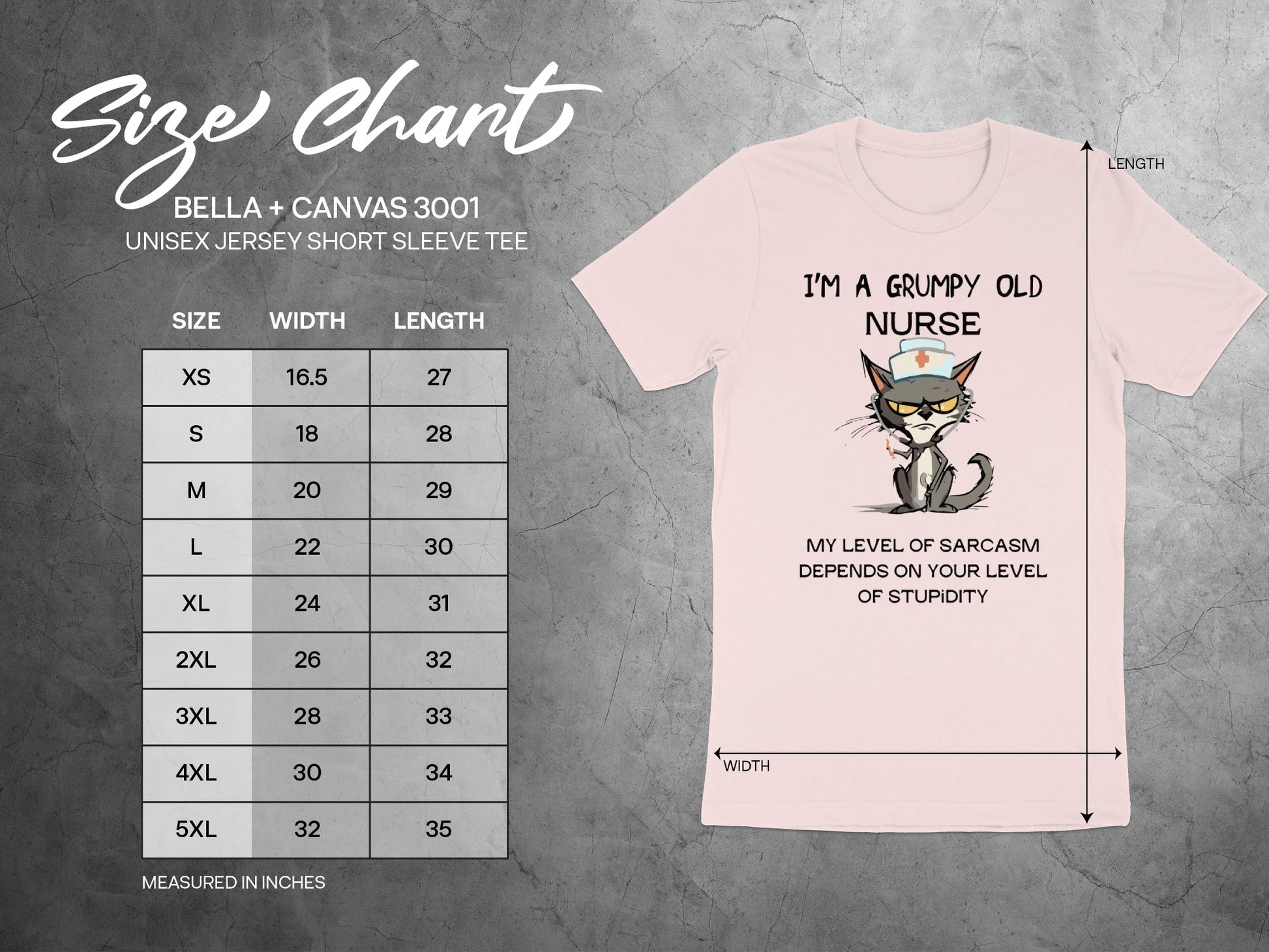 I'm A Grumpy Old Nurse Funny Sarcasm T-Shirt for Nurses
