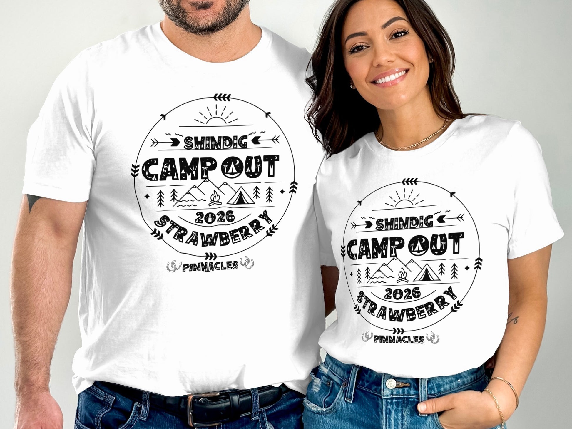 Shindig Campout 2026 Strawberry Pinnacles T-Shirt