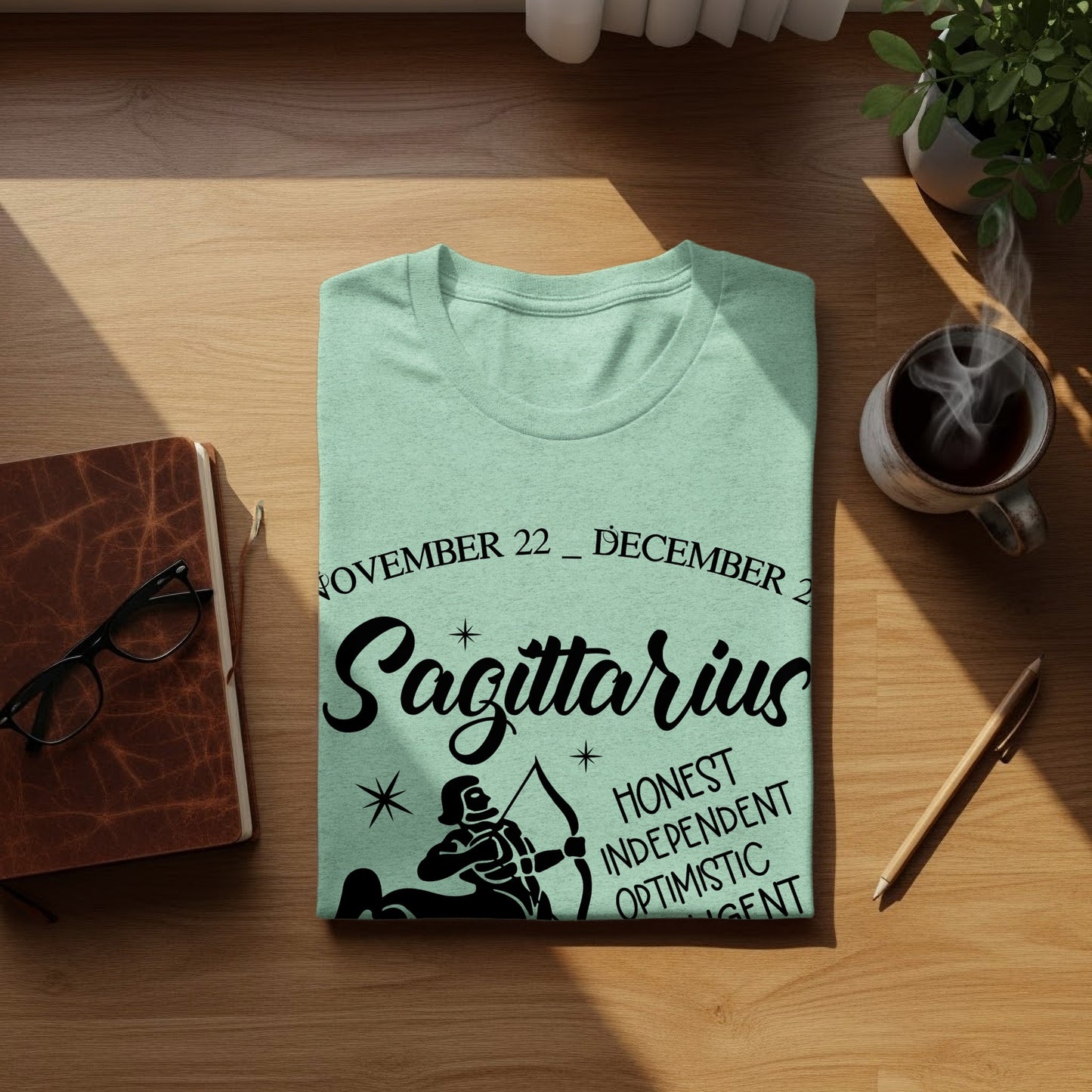 Sagittarius Honest Independent Optimistic T-Shirt