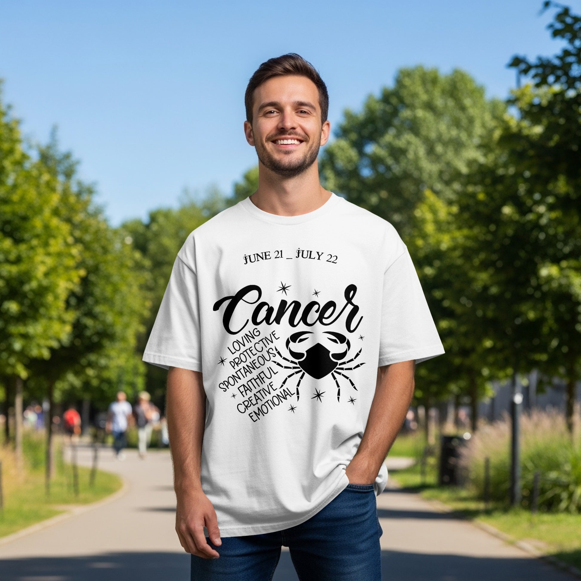 Cancer Zodiac Sign June 21 to July 22 T-Shirt