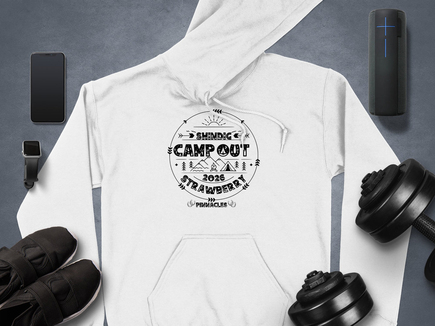 Unique Shindig Campout Strawberry 2023 Hoodie Shirt