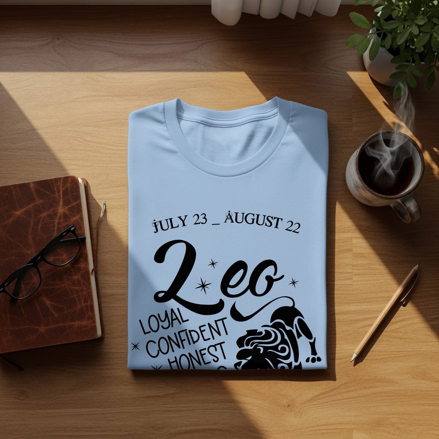 Leo Zodiac Sign July 23 to August 22 T-Shirt