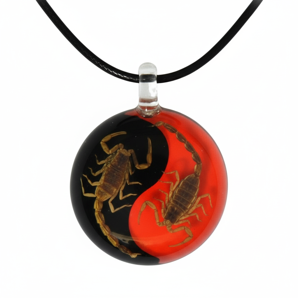 Scorpion Yin-Yang Necklace