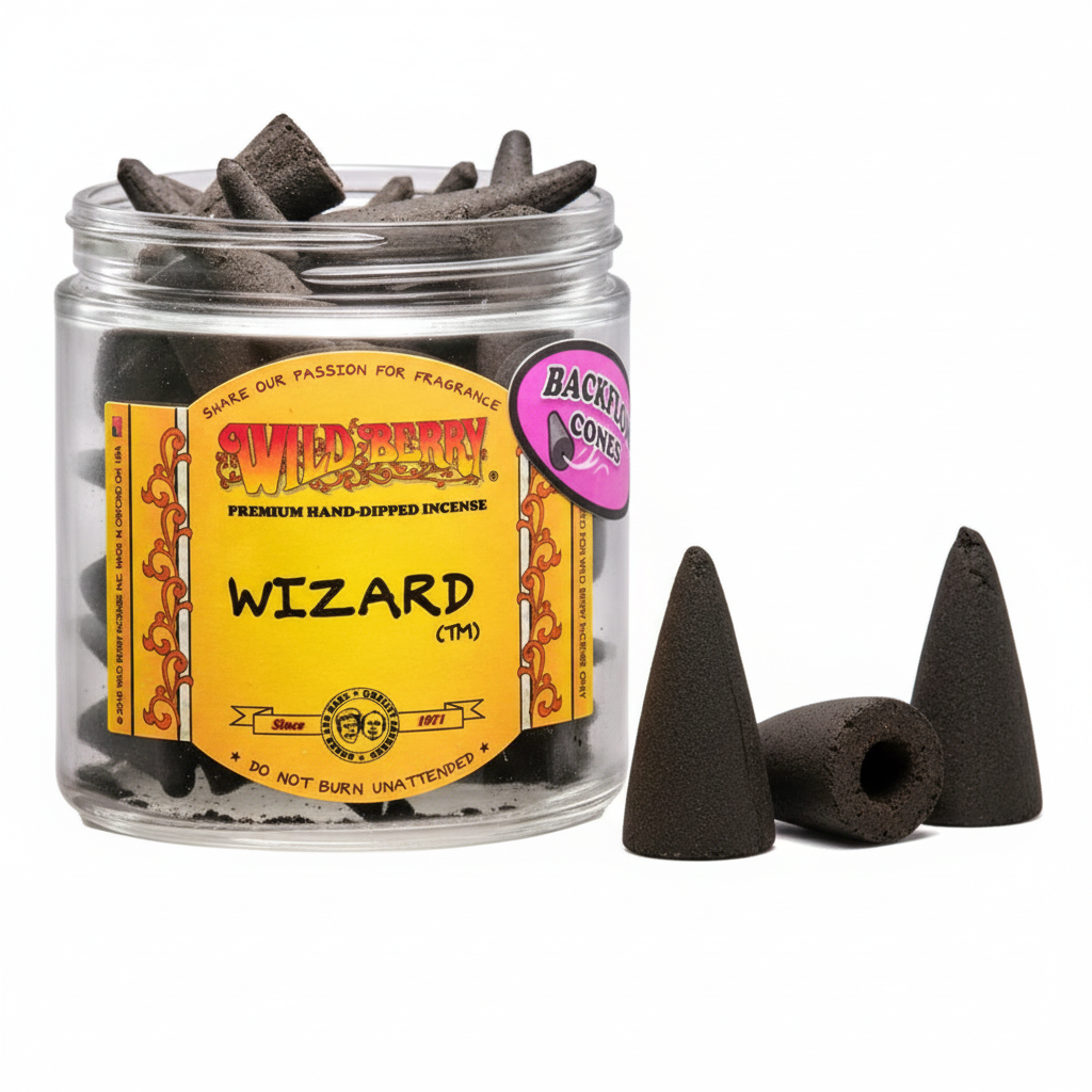 Backflow Incense Cones – 5 Pack (Wizard)