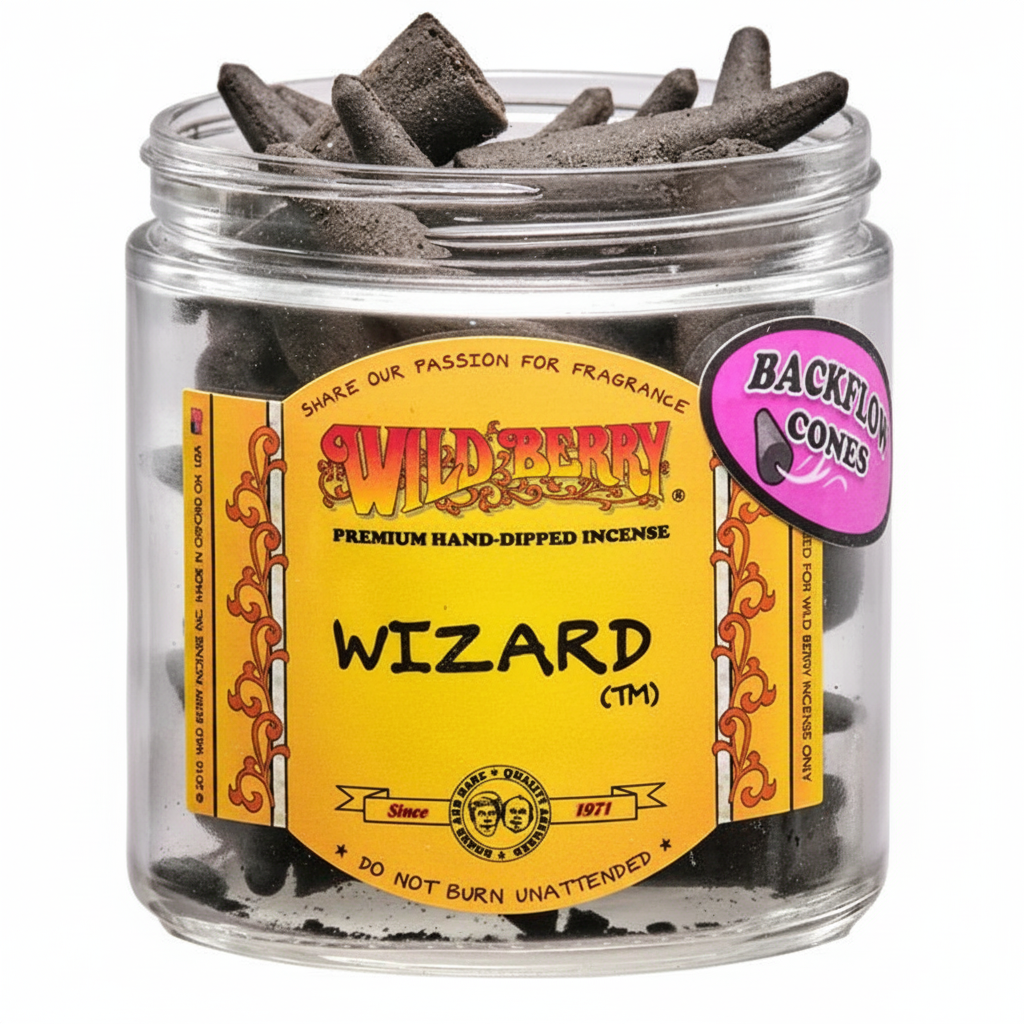 Backflow Incense Cones – 5 Pack (Wizard)