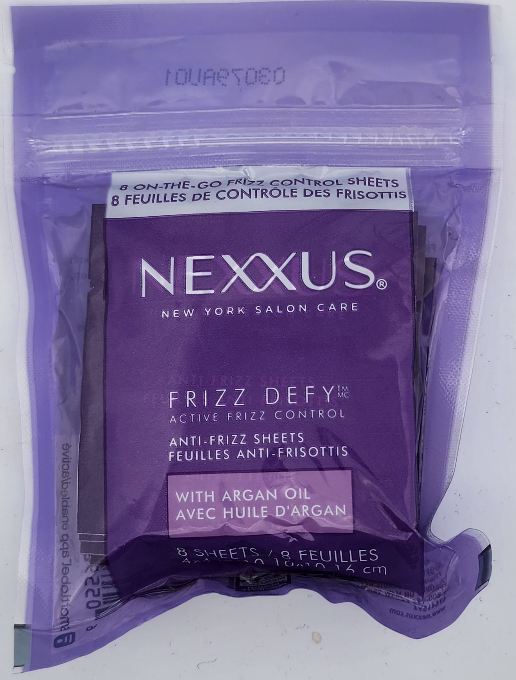 Nexxus Frizz Defy product packaging on a white background