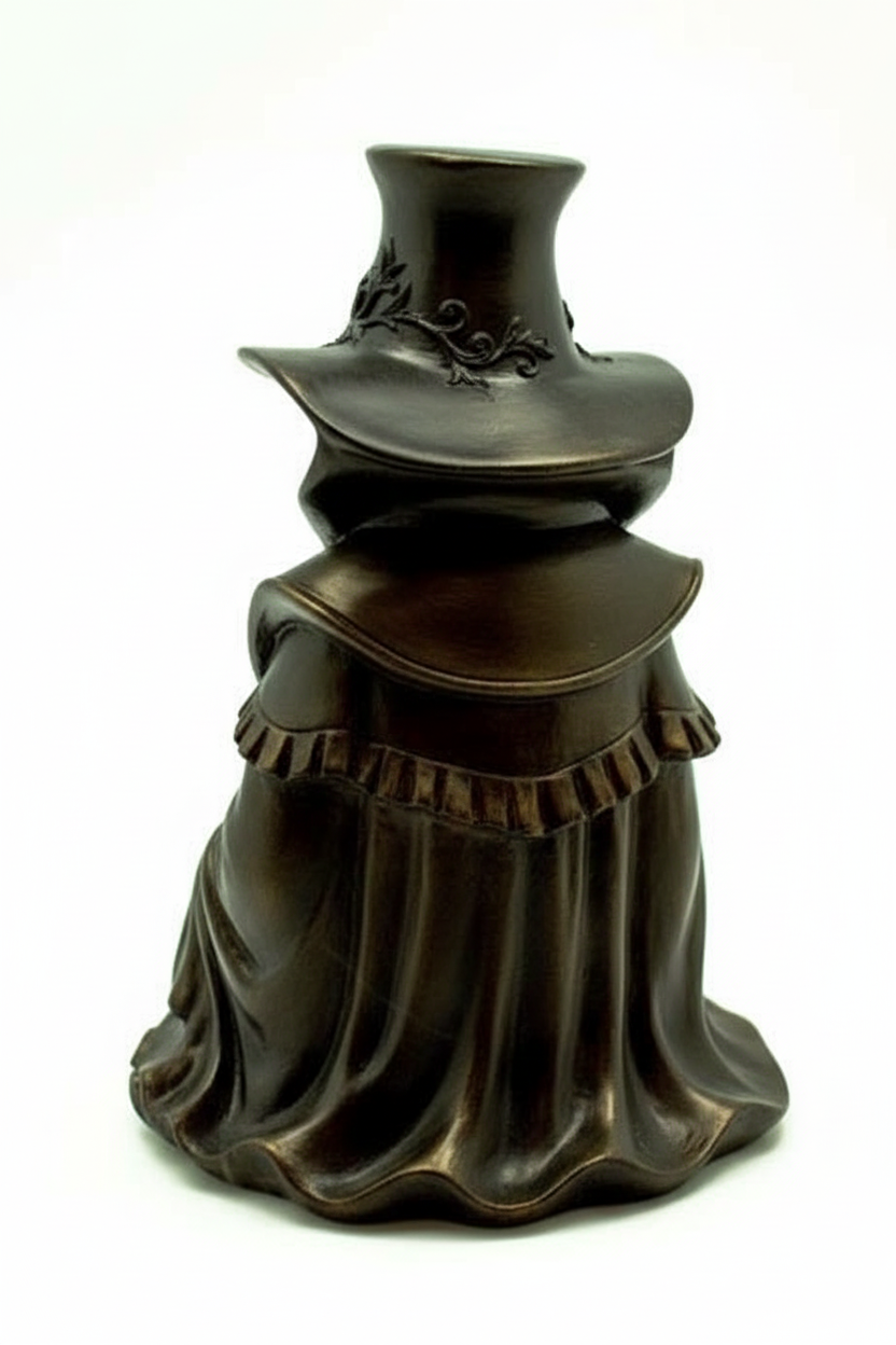 Plague Doctor Backflow Burner - Back View