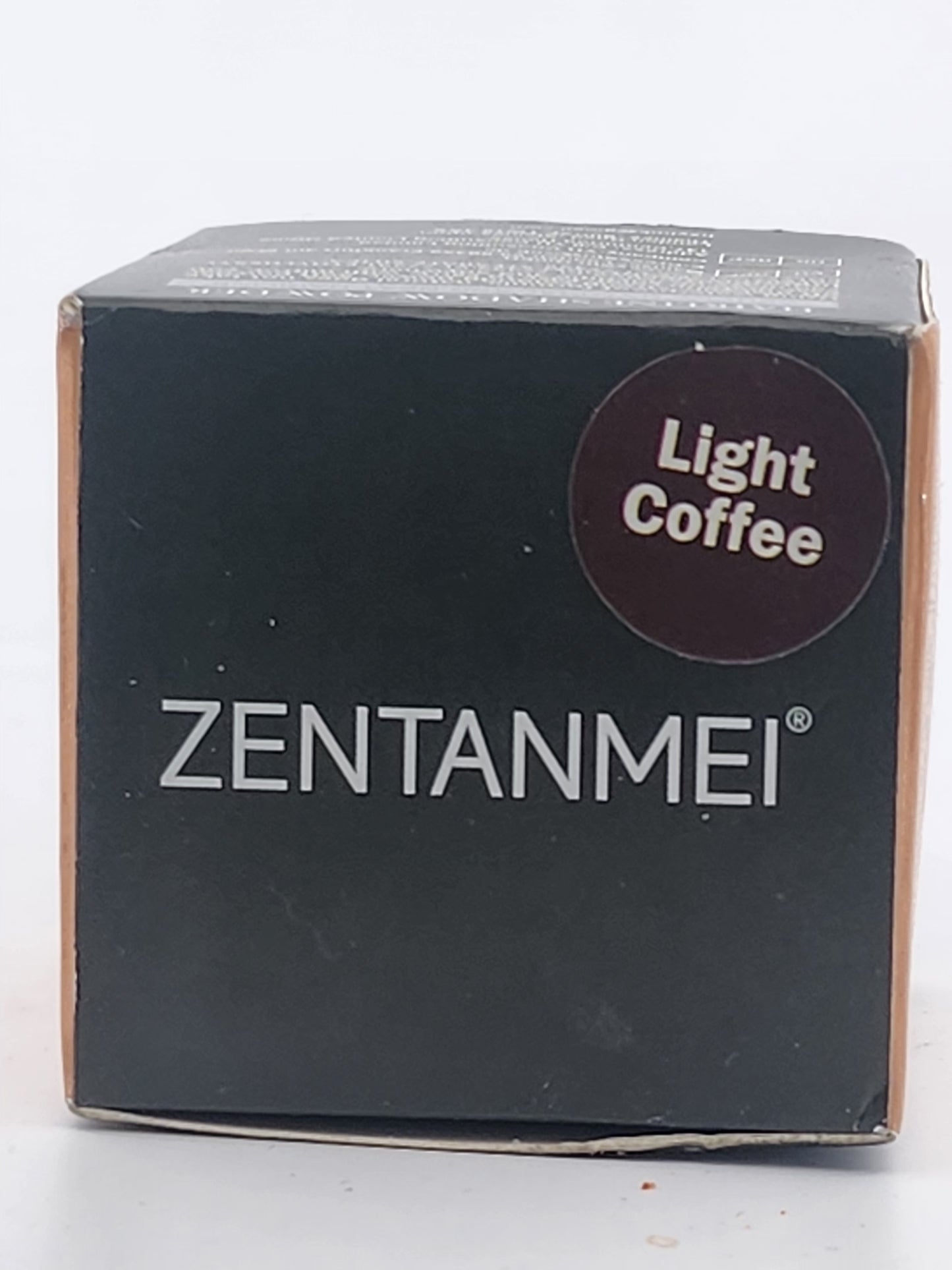 Zentanmei light coffee packaging on a white background