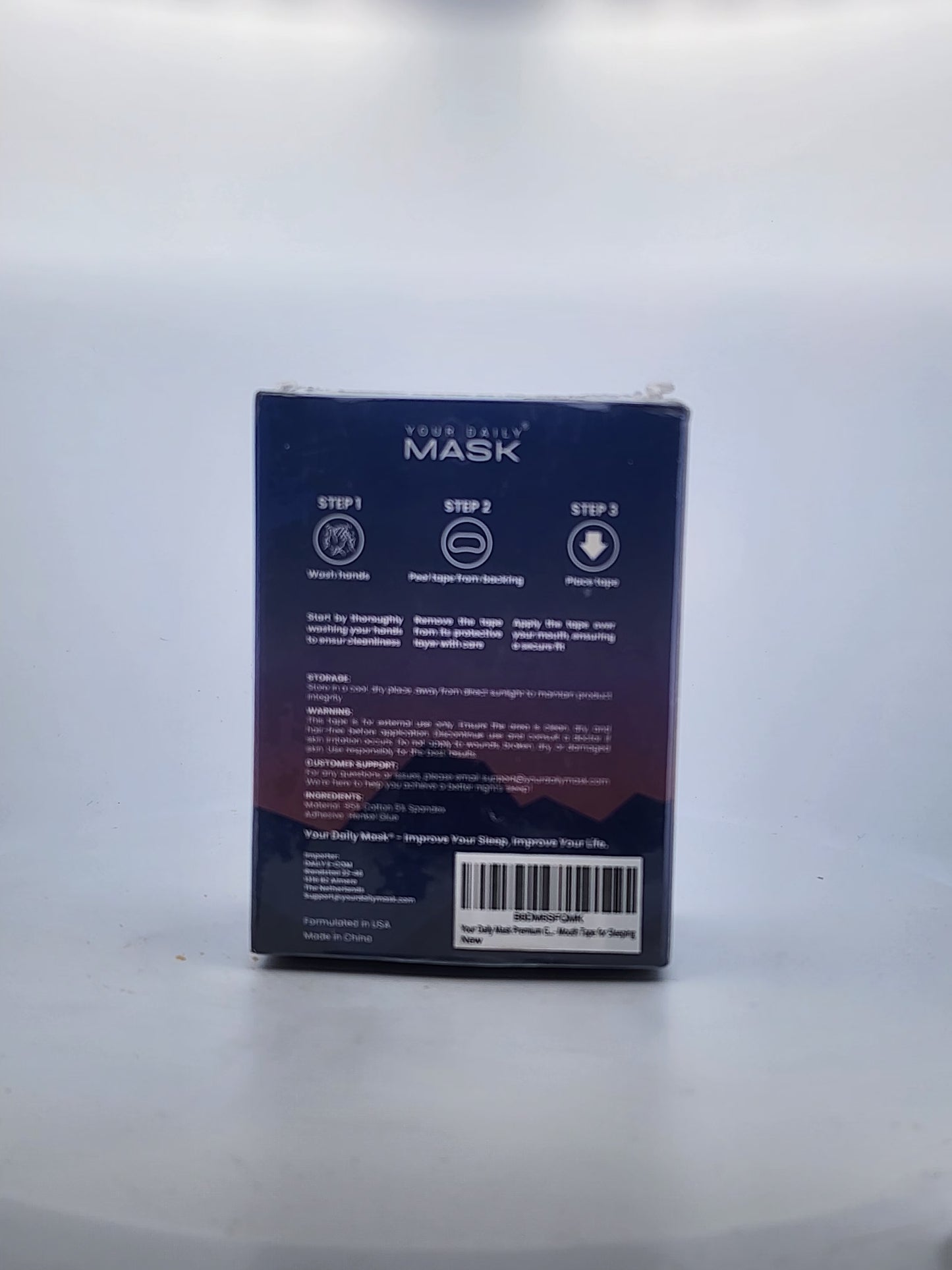 YOUR DAILY MASK Good Night Tape 60 Patches Hypoallergenic Gentle Exp 1/2027